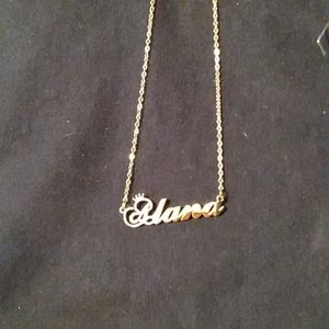 Alana    Personalized jewelry necklace.
